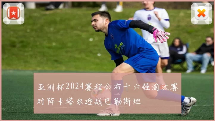 亚洲杯2024赛程公布十六强淘汰赛对阵卡塔尔迎战巴勒斯坦